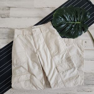 Abercrombie & Fitch Cream Cargo Pants